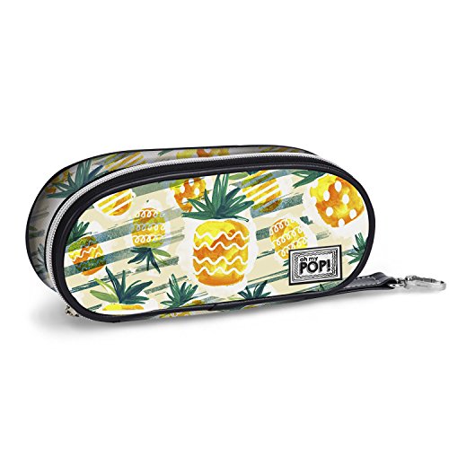 oh-my-pop-ananas-trousse-scolaire-jaune-21-cm image 2