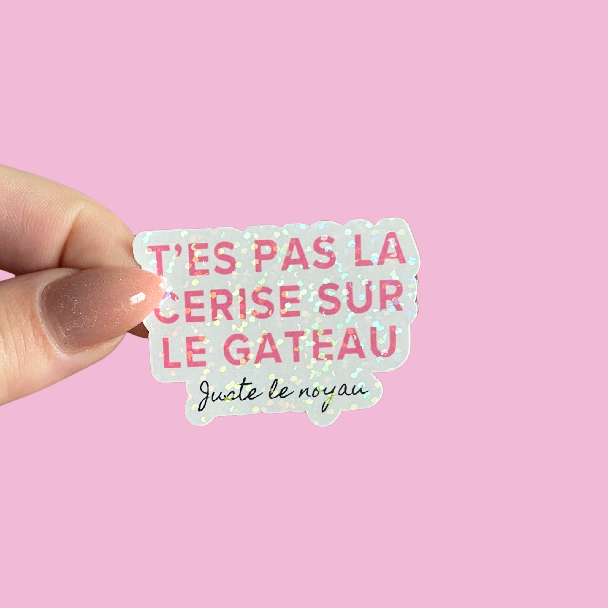 atelier-naholi-cerise-sticker-humour-noir-4-8-cm image 1