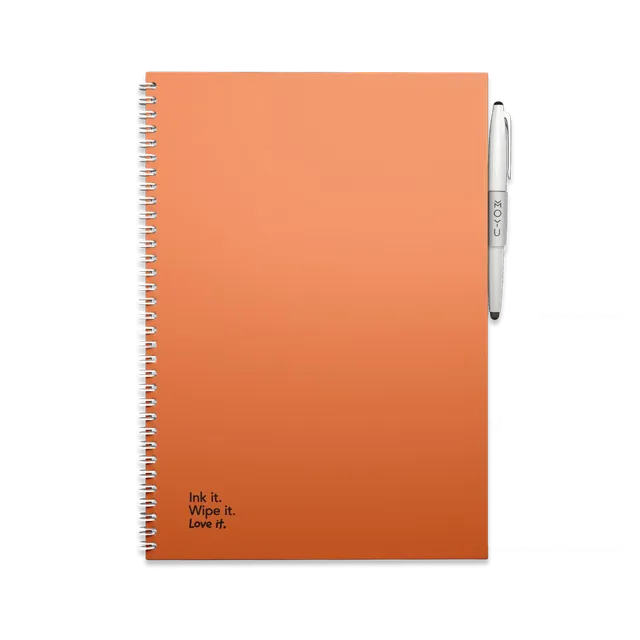 moyu-erasable-notebooks-carnet-effa-able-a4-sunset-orange image 1