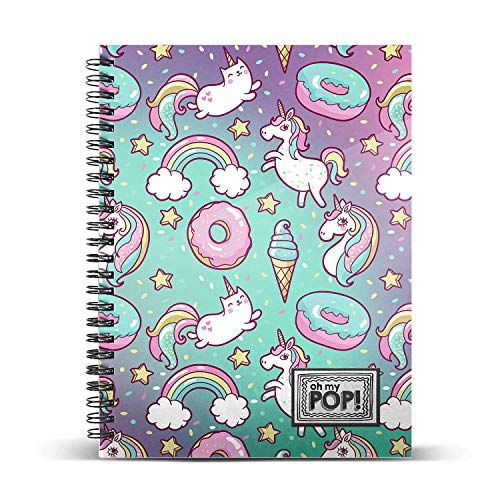 oh-my-pop-dream-cahier-quadrill-a5-spirale image 2
