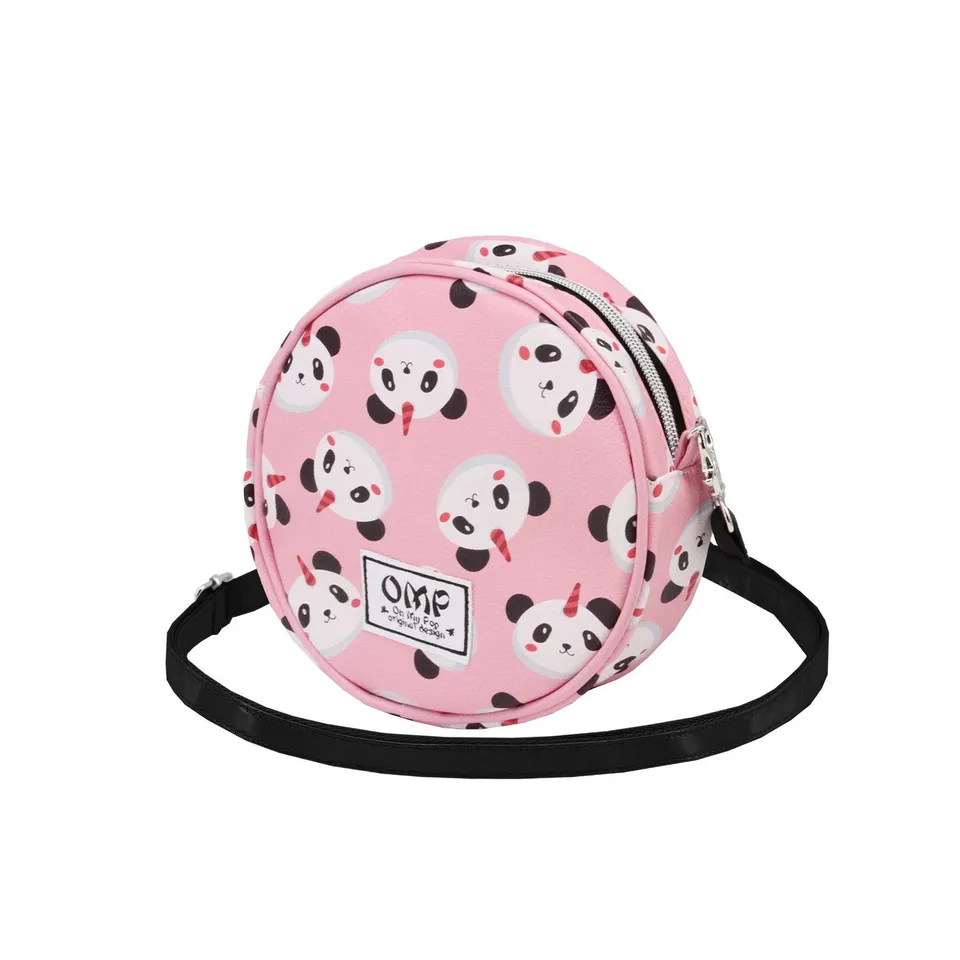 oh-my-pop-pandicorn-rosa-sac-bandouli-re-rond-rose-cha-ne image 1
