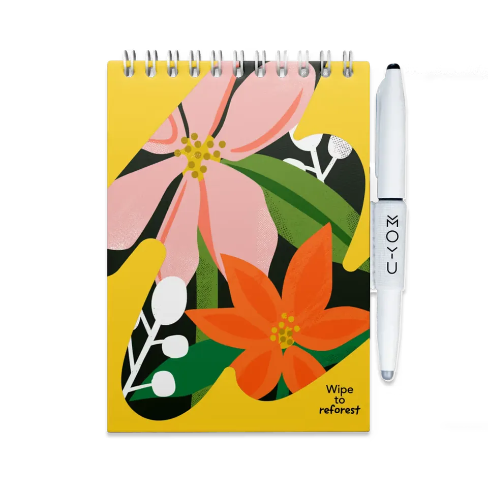 moyu-bloc-a6-effa-able-flower-vibes-papier-pierre image 1