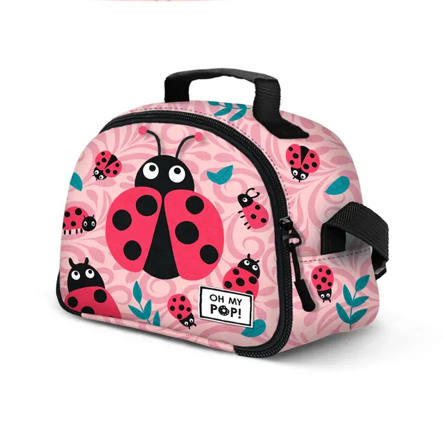 oh-my-pop-ladybug-sac-go-ter-isotherme-rose-24x18-cm image 1