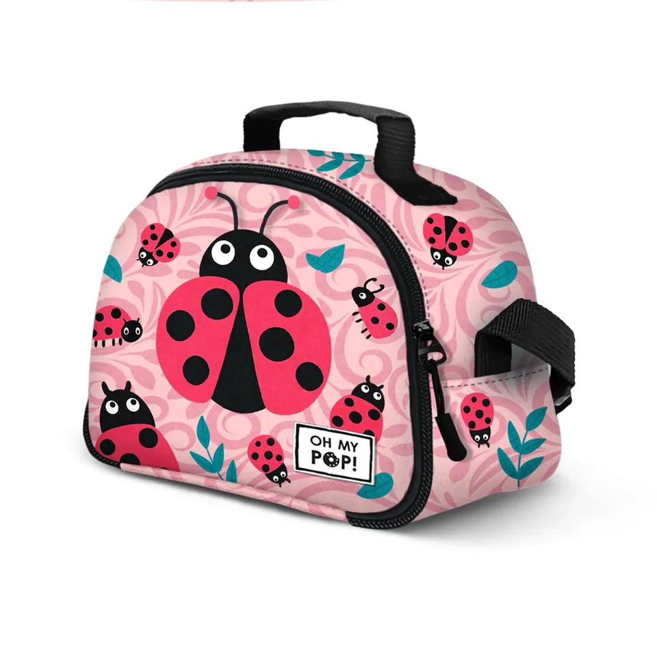 oh-my-pop-ladybug-sac-go-ter-isotherme-rose-24x18-cm image 1