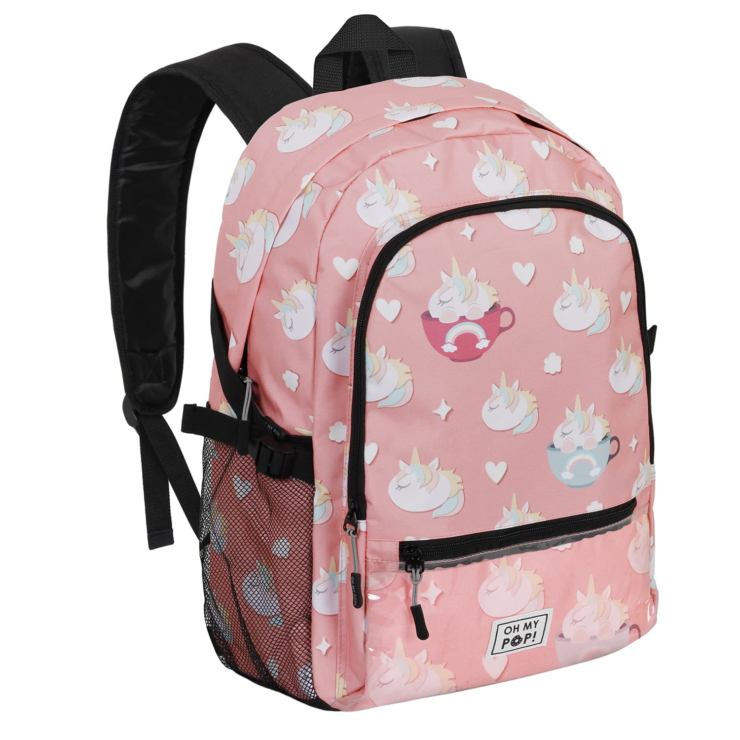 oh-my-pop-clear-cupnicorn-sac-dos-transparent image 3