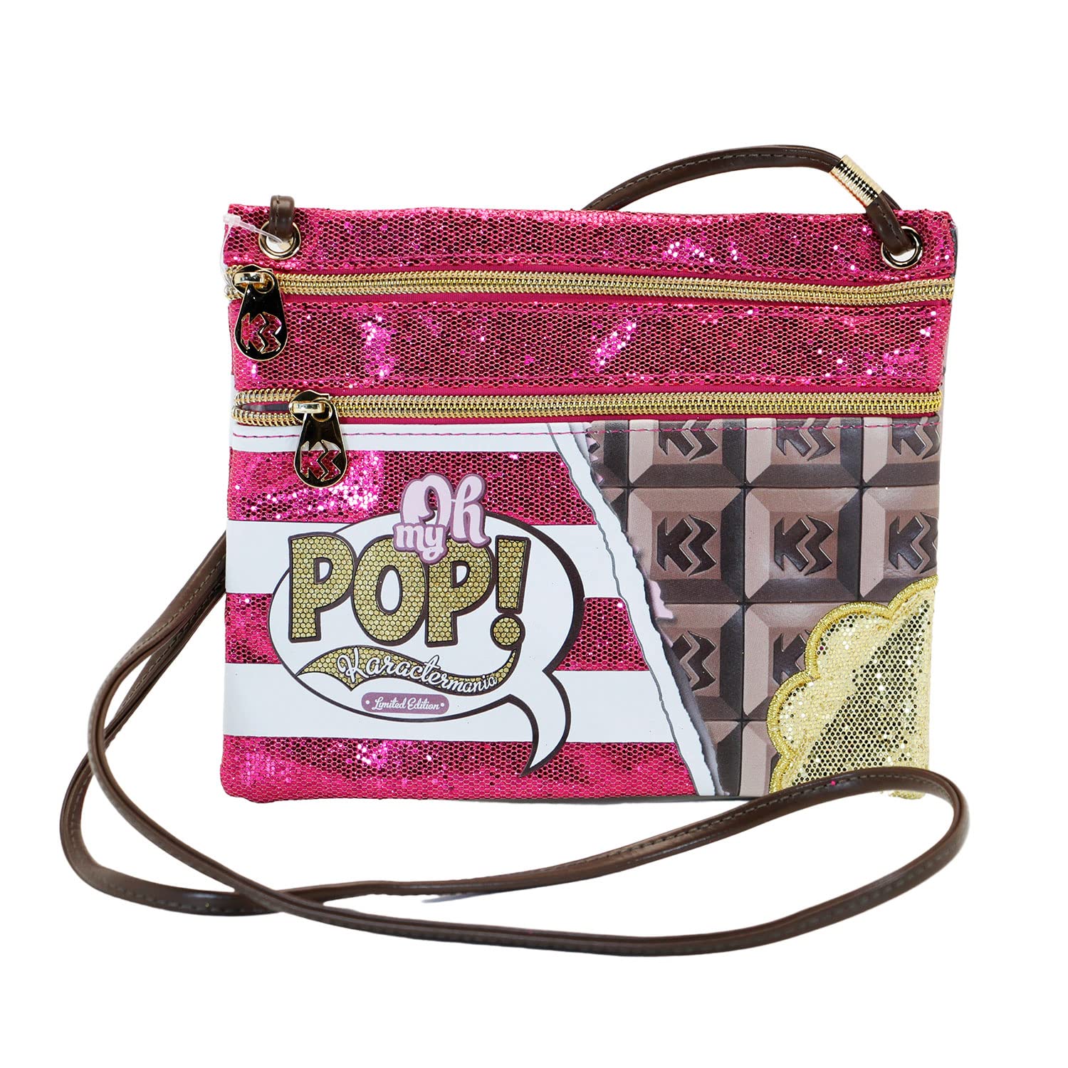 oh-my-pop-chocolat-sac-bandouli-re-rose-mini image 2