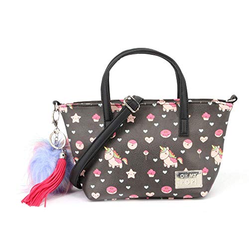 oh-my-pop-popnicorn-sac-tote-noir-petit-24-cm image 5