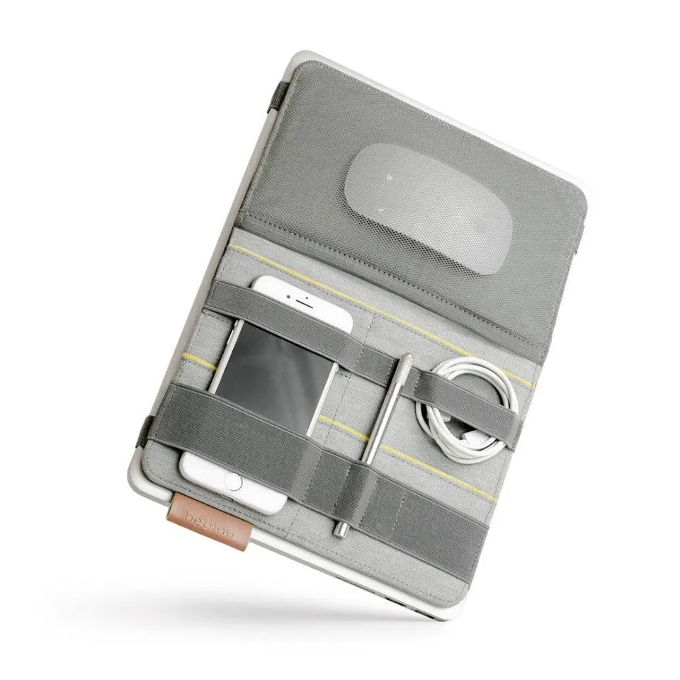 beblau-fold-organizer-fold-2-en-1-organiseur-gris-acier image 1
