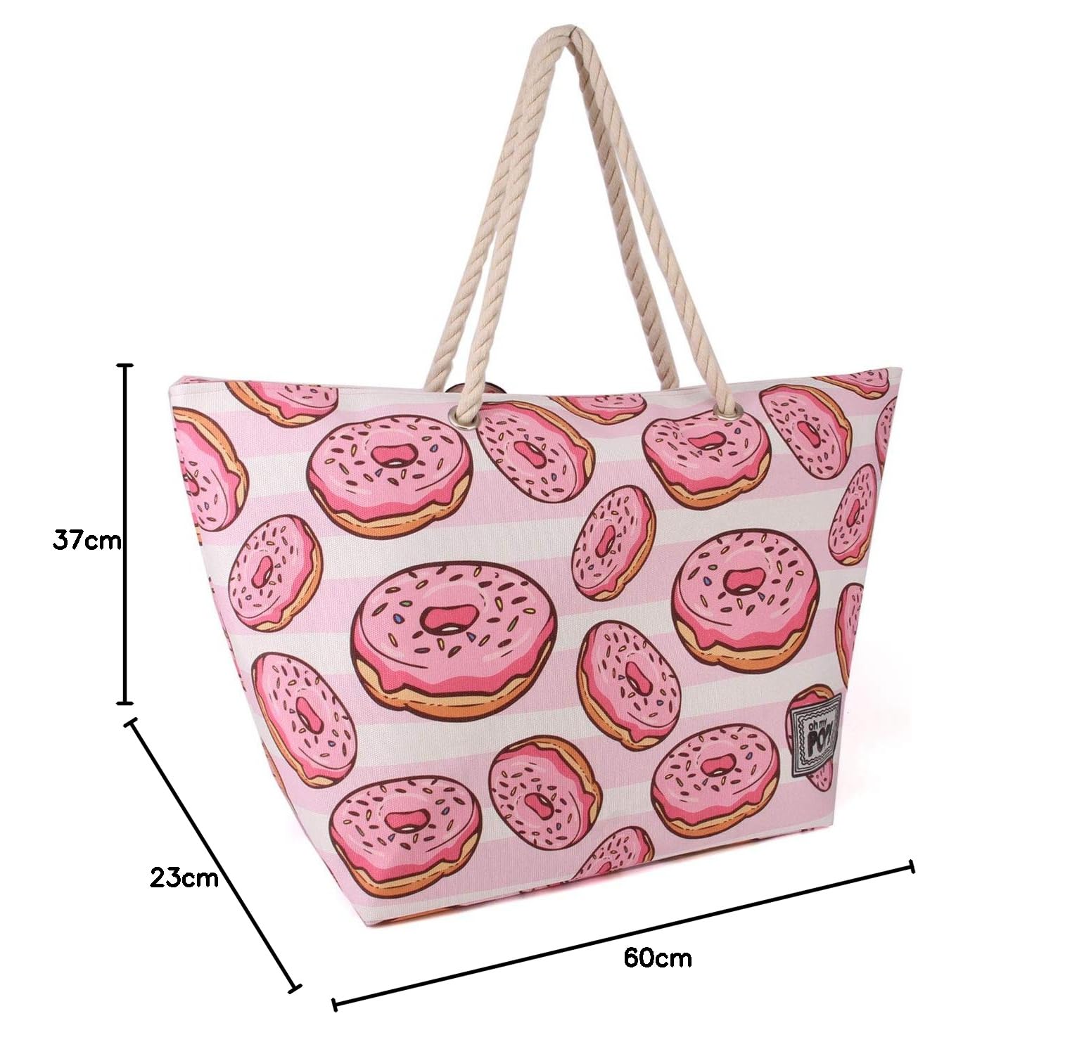 oh-my-pop-yummy-sunny-sac-de-plage-60-cm-multicolore image 4