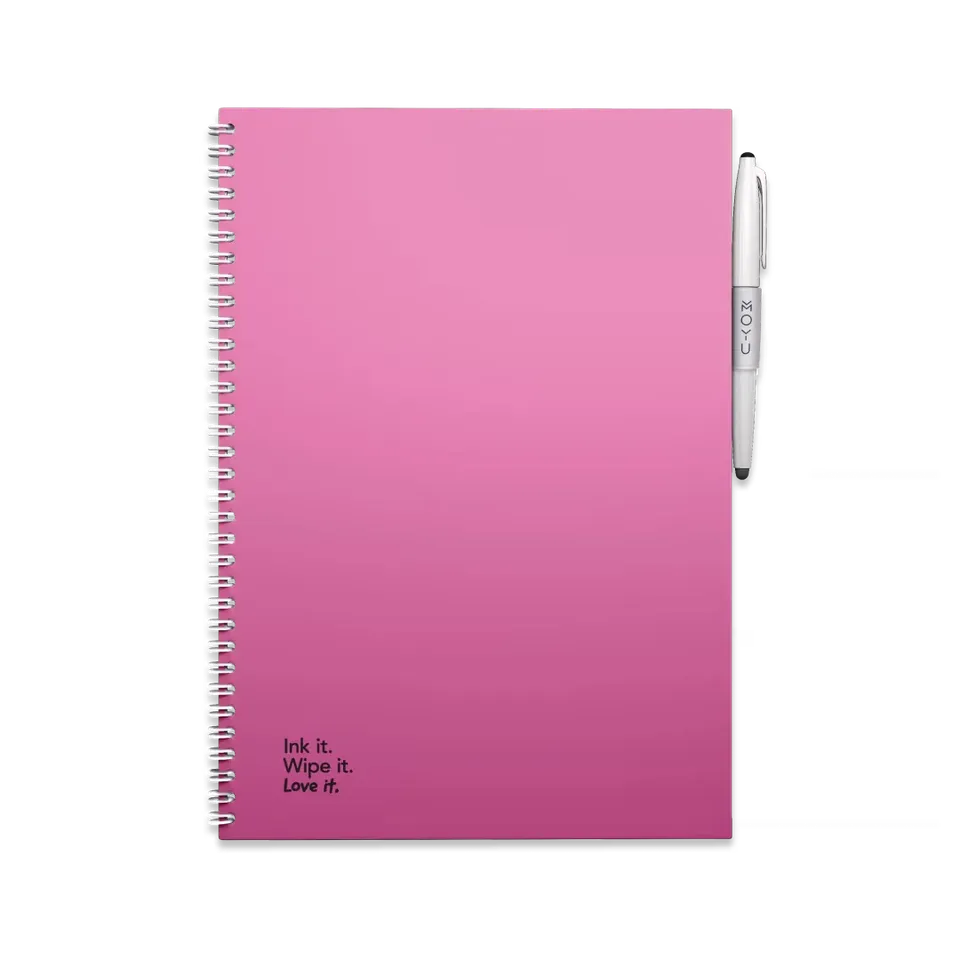 moyu-erasable-passion-pink-a4-carnet-effa-able-rose image 1