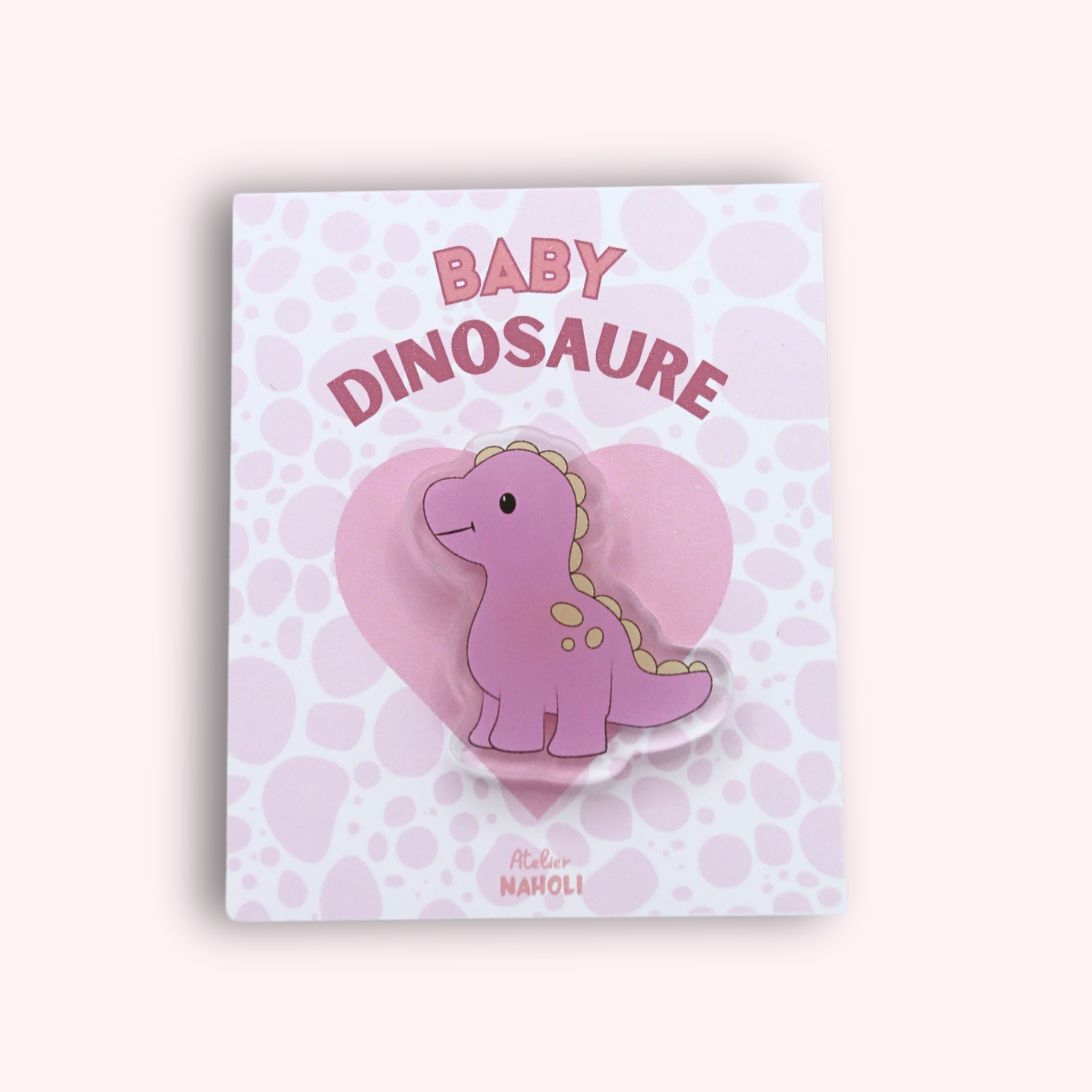 atelier-naholi-pins-dinosaure-rose-acrylique-4-cm image 1
