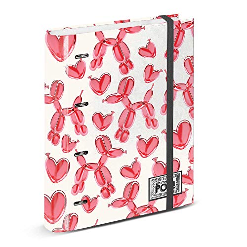 oh-my-pop-globoniche-classeur-4-anneaux-a4-lastique image 2