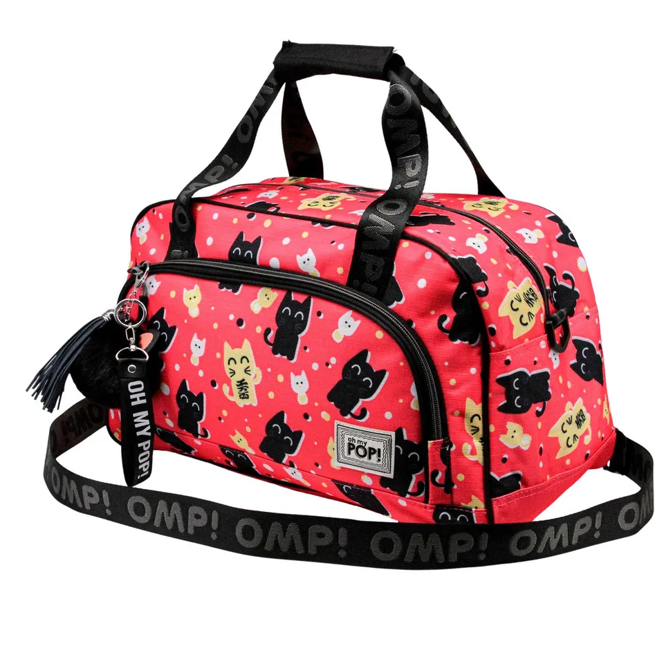 oh-my-pop-cats-pocket-sac-de-sport-45-cm-bandouli-re image 1