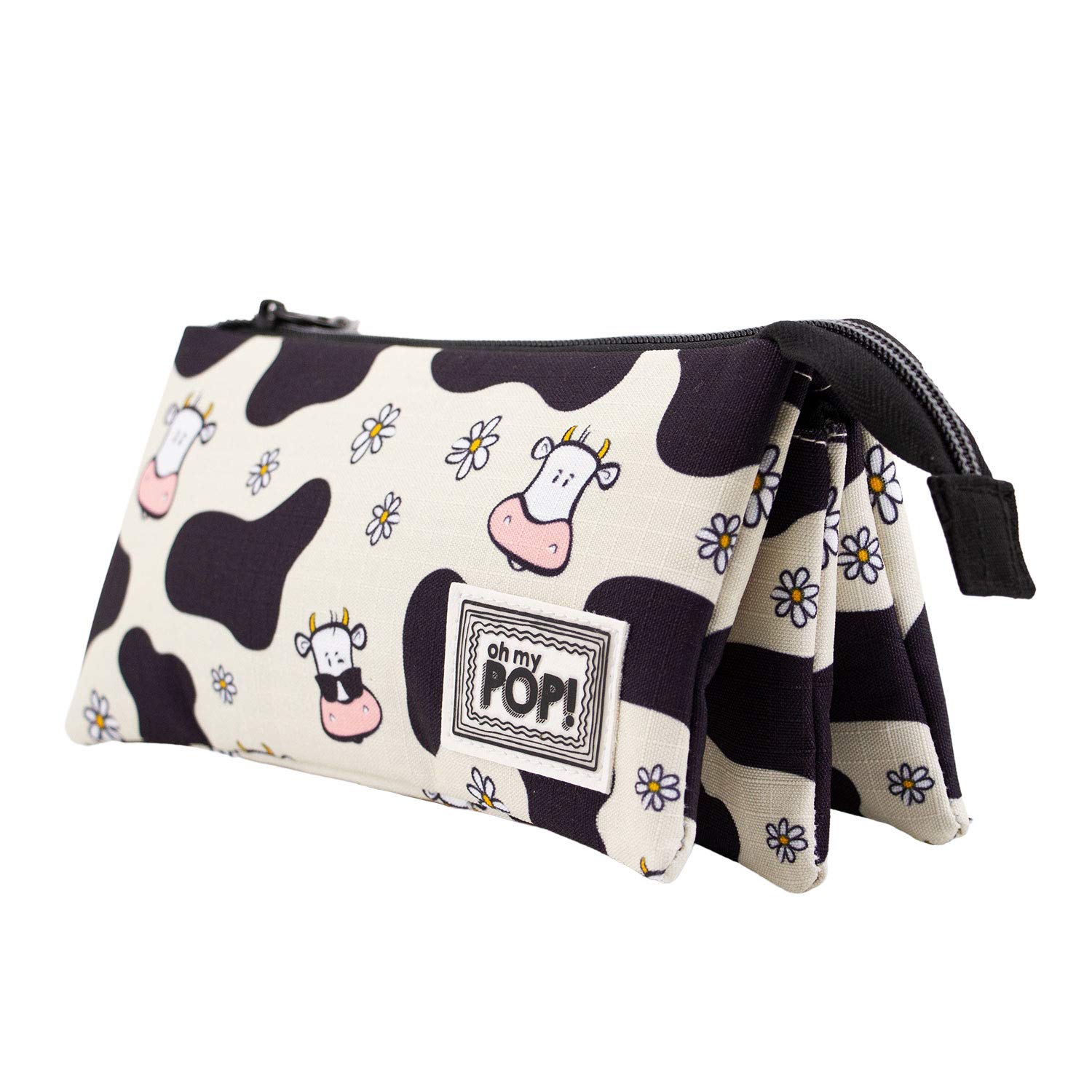 oh-my-pop-cow-trousse-triple-hs-motif-vache image 6