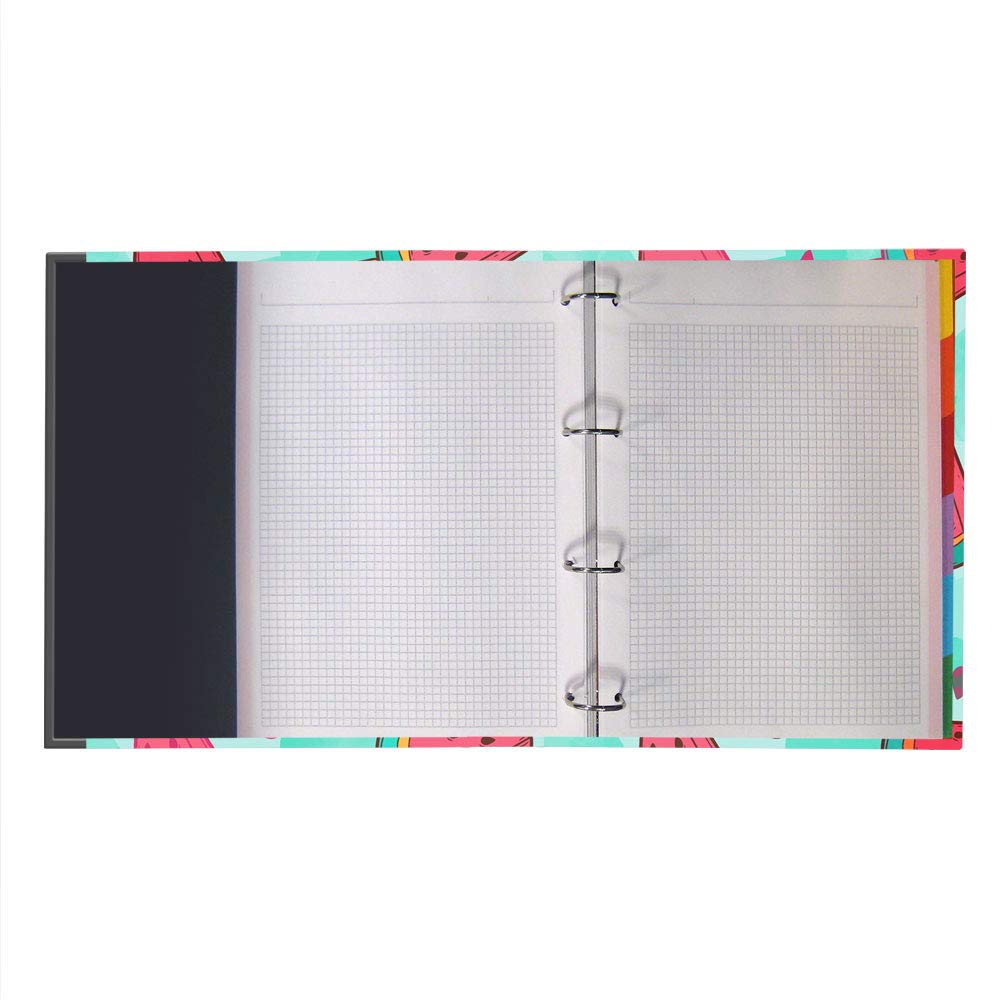 oh-my-pop-frech-classeur-anneaux-a4-lastique-4-anneaux image 2