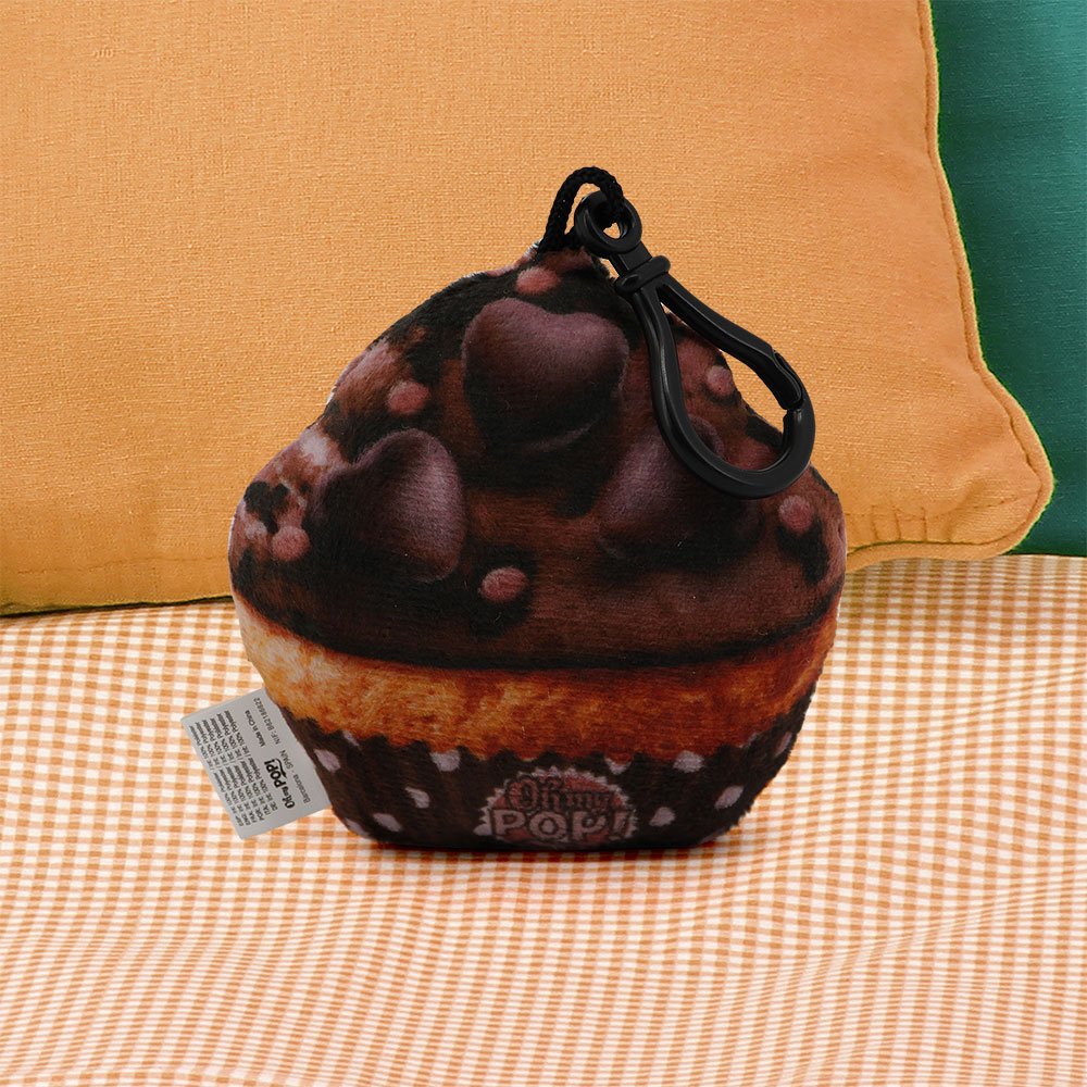 oh-my-pop-cupcake-porte-cl-s-coussin-brun-8-5-cm image 4