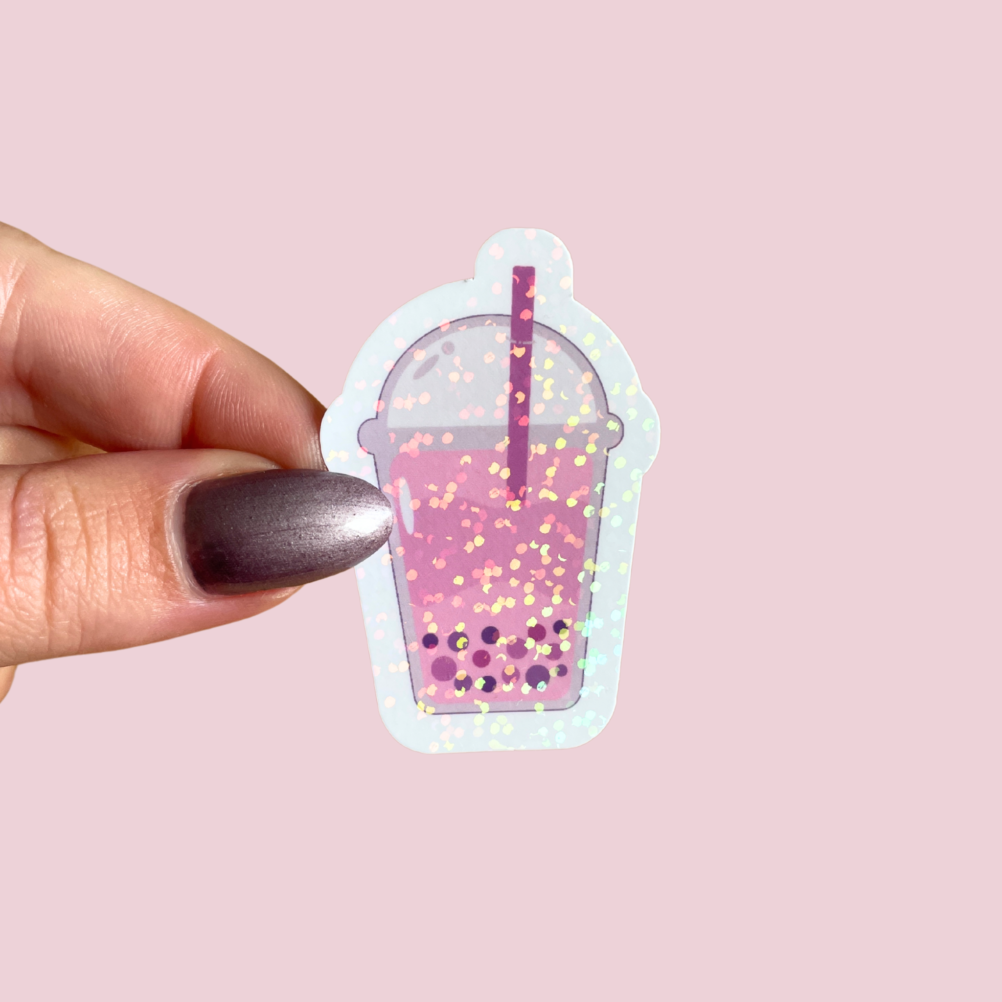 atelier-naholi-stickers-l-unit-bubble-tea-sticker-holographique image 2