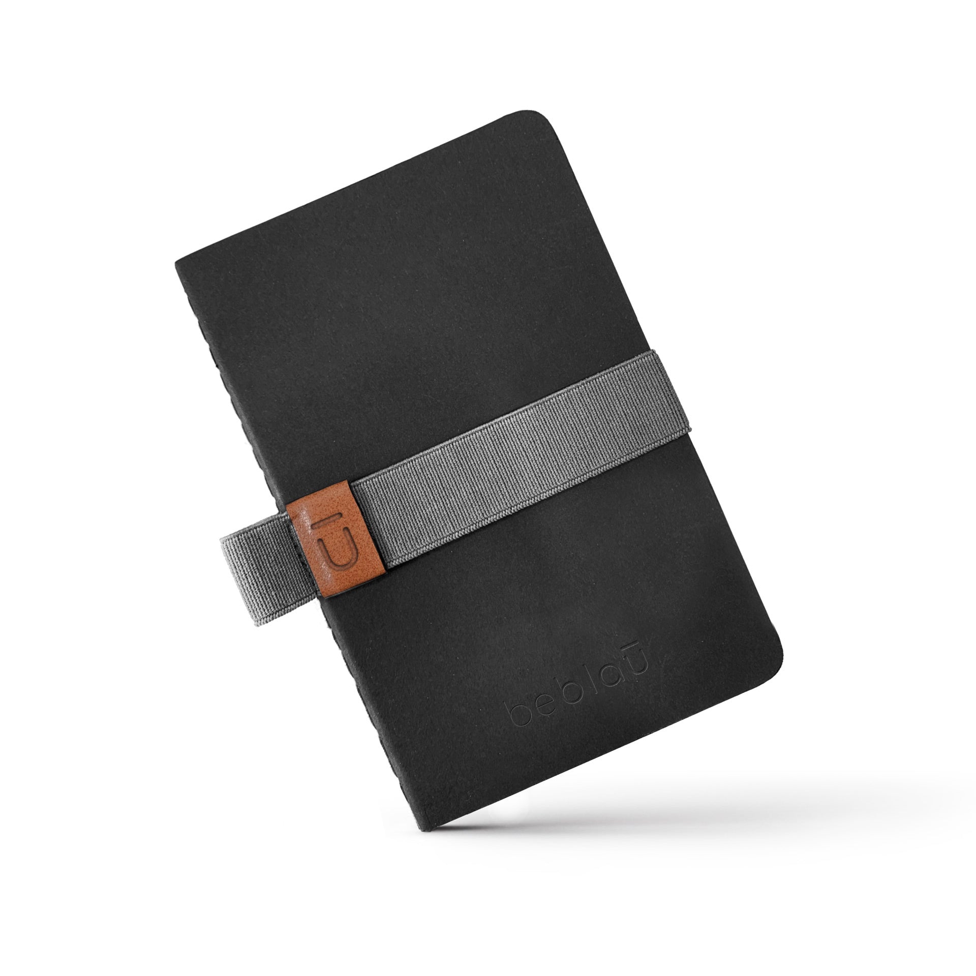 beblau-pocket-notebook-carnet-de-poche-gris-lot-3-recycl image 1