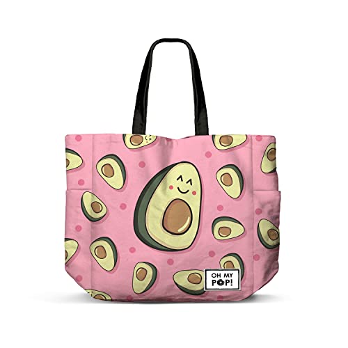 oh-my-pop-waca-sac-shopping-fan-horizontal-rose image 2