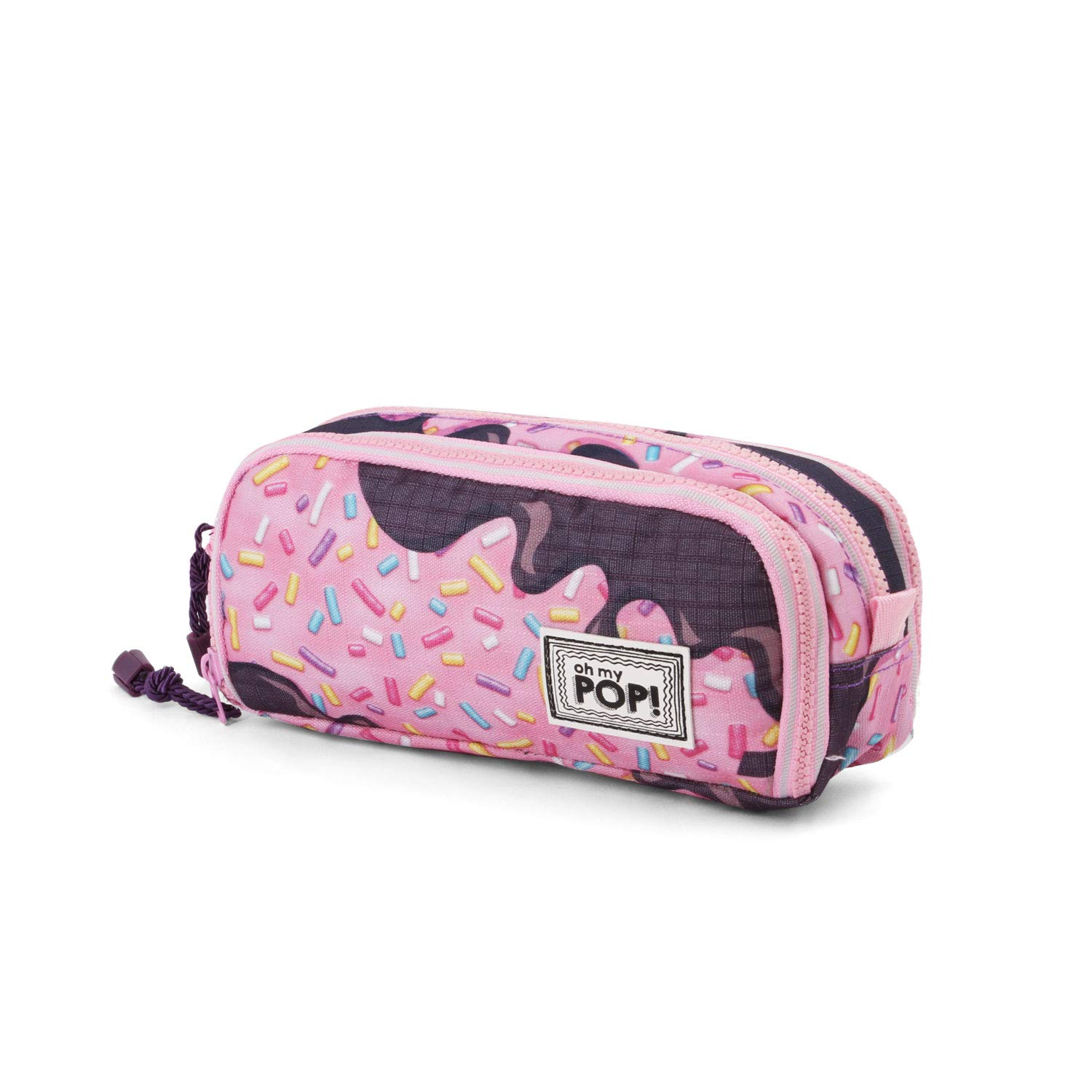 oh-my-pop-sprinkles-trousse-note-rose-3-compartiments image 1
