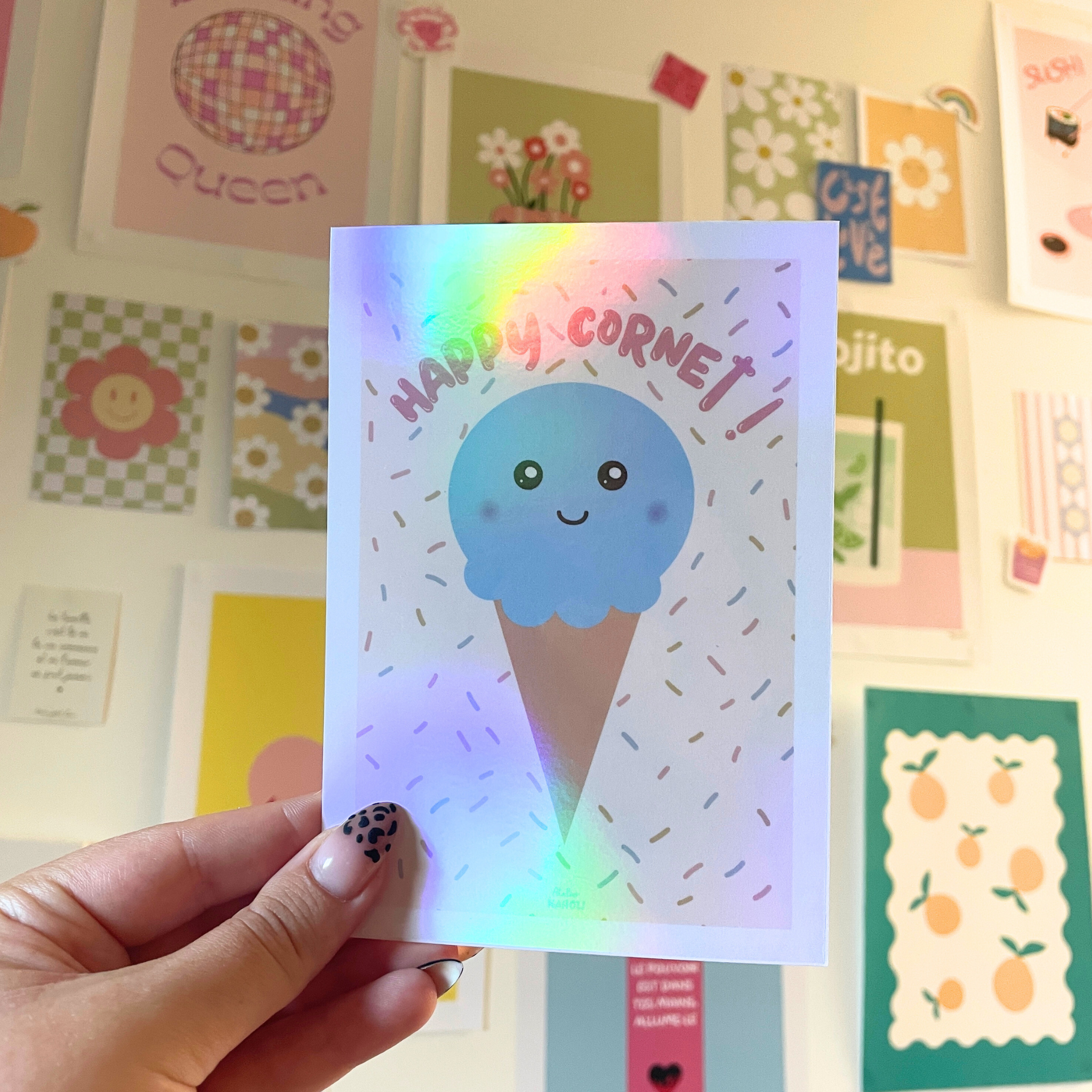 atelier-naholi-carte-happy-cornet-carte-glace-avec-enveloppe image 2