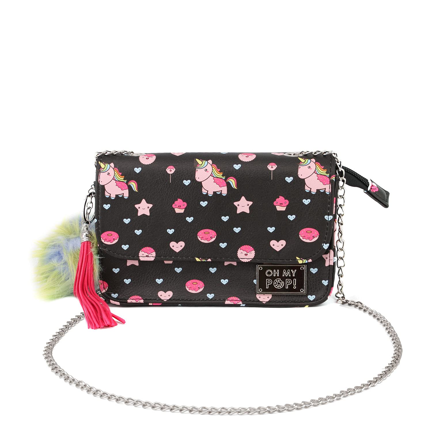 oh-my-pop-flaminpop-porte-monnaie-noir-16-cm image 2