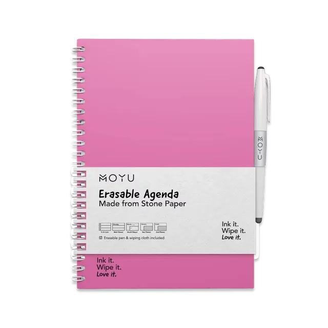 moyu-passion-pink-agenda-effa-able-a5-hebdomadaire-rose image 1