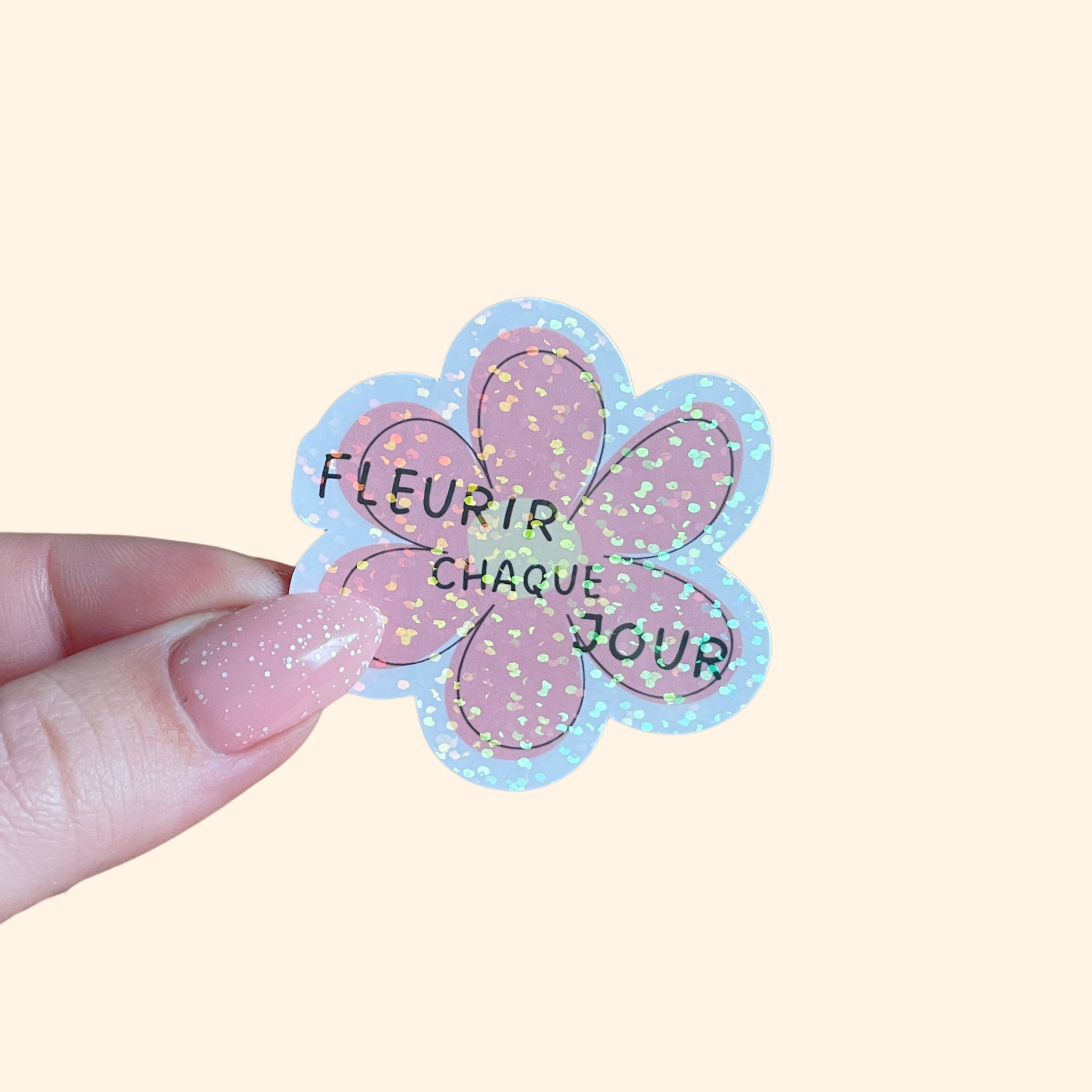 atelier-naholi-fleurir-chaque-jour-sticker-fleur-positif-5-cm image 1