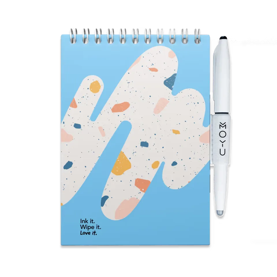 moyu-erasable-notepad-a6-rocky-ice-bloc-notes-effa-able image 1