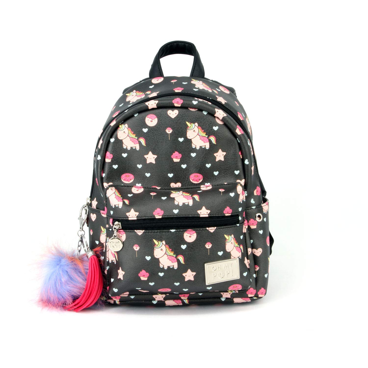 oh-my-pop-popnicorn-fashion-sac-dos-noir-7-5-l-27-cm image 2
