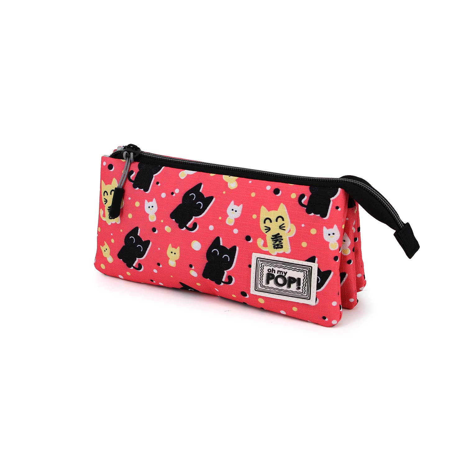oh-my-pop-cats-trousse-triple-hs-3-compartiments image 1
