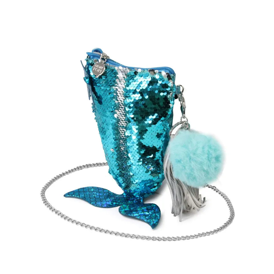 oh-my-pop-luggage-sac-bandouli-re-femme-cha-ne-zip image 1