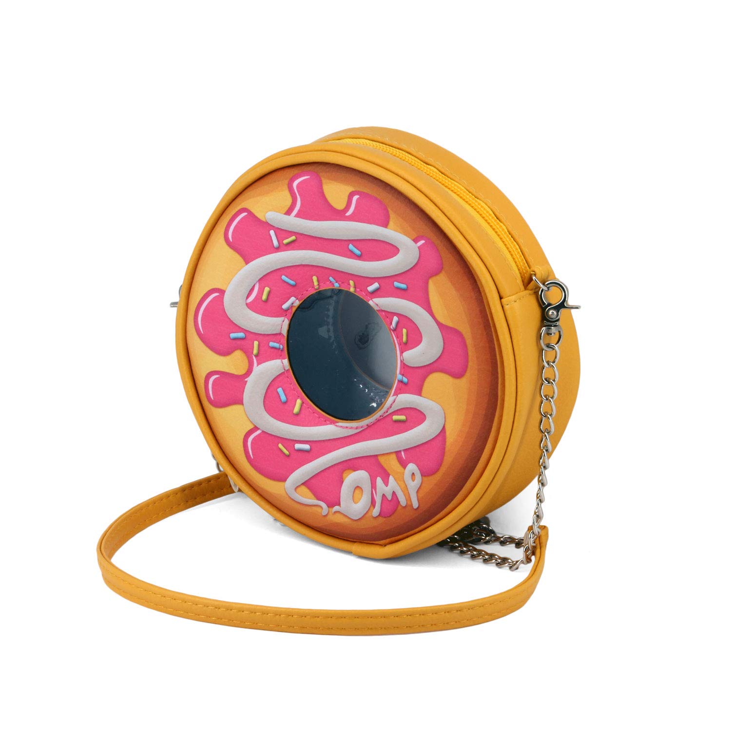 oh-my-pop-donut-sac-bandouli-re-rond-bleu image 4