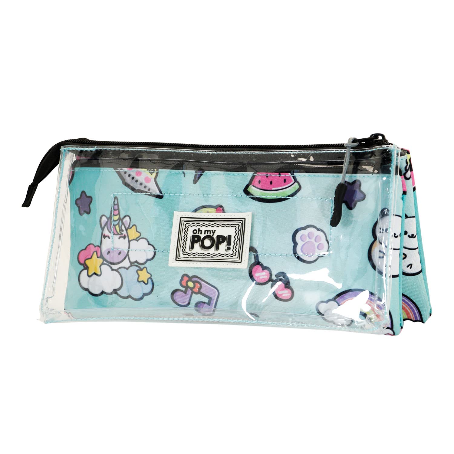 oh-my-pop-clear-trousse-triple-gummy-3-compartiments image 7