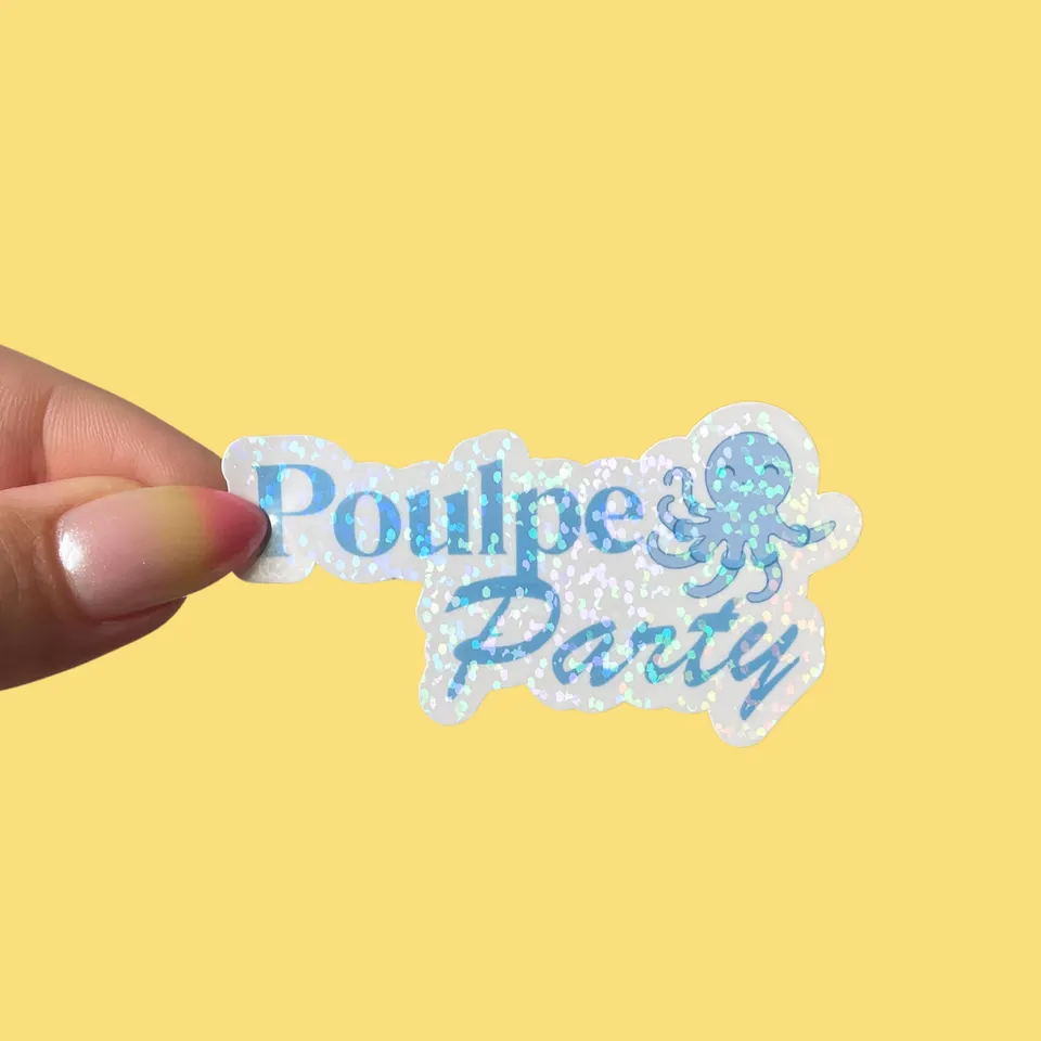 atelier-naholi-poulpe-party-sticker-autocollant-6-7-cm image 1