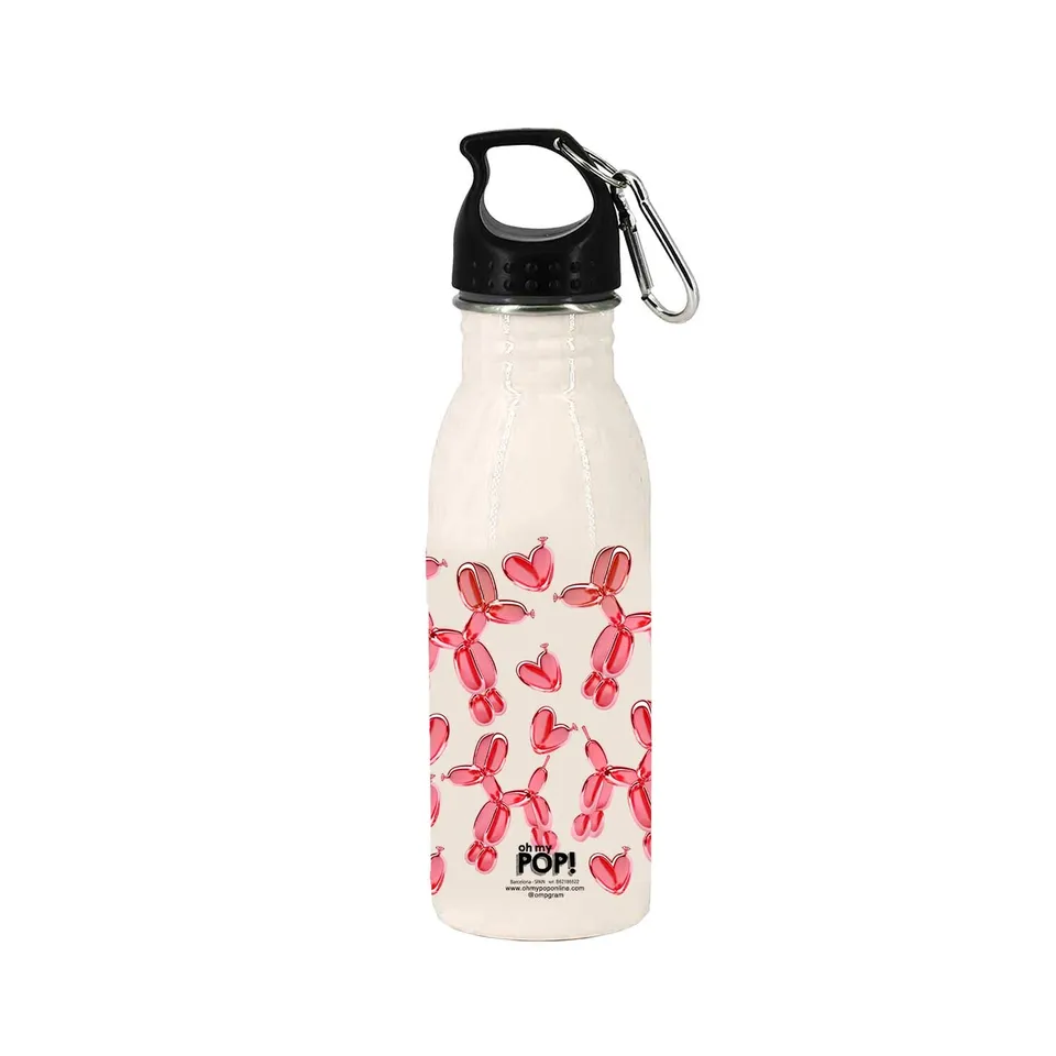 oh-my-pop-globoniche-gourde-inox-500-ml-rouge image 1