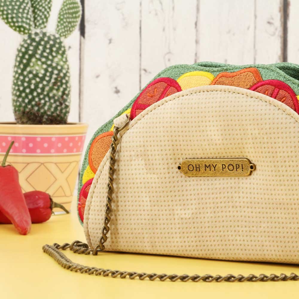 oh-my-pop-tacos-sac-bandouli-re-beige-22-cm-cha-ne image 6