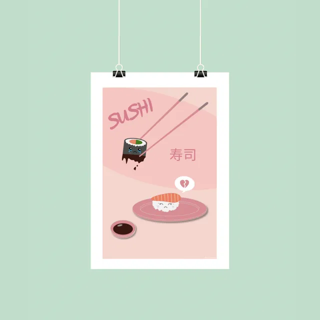 atelier-naholi-affiche-sushi-s-paration-poster-a4-a5 image 1