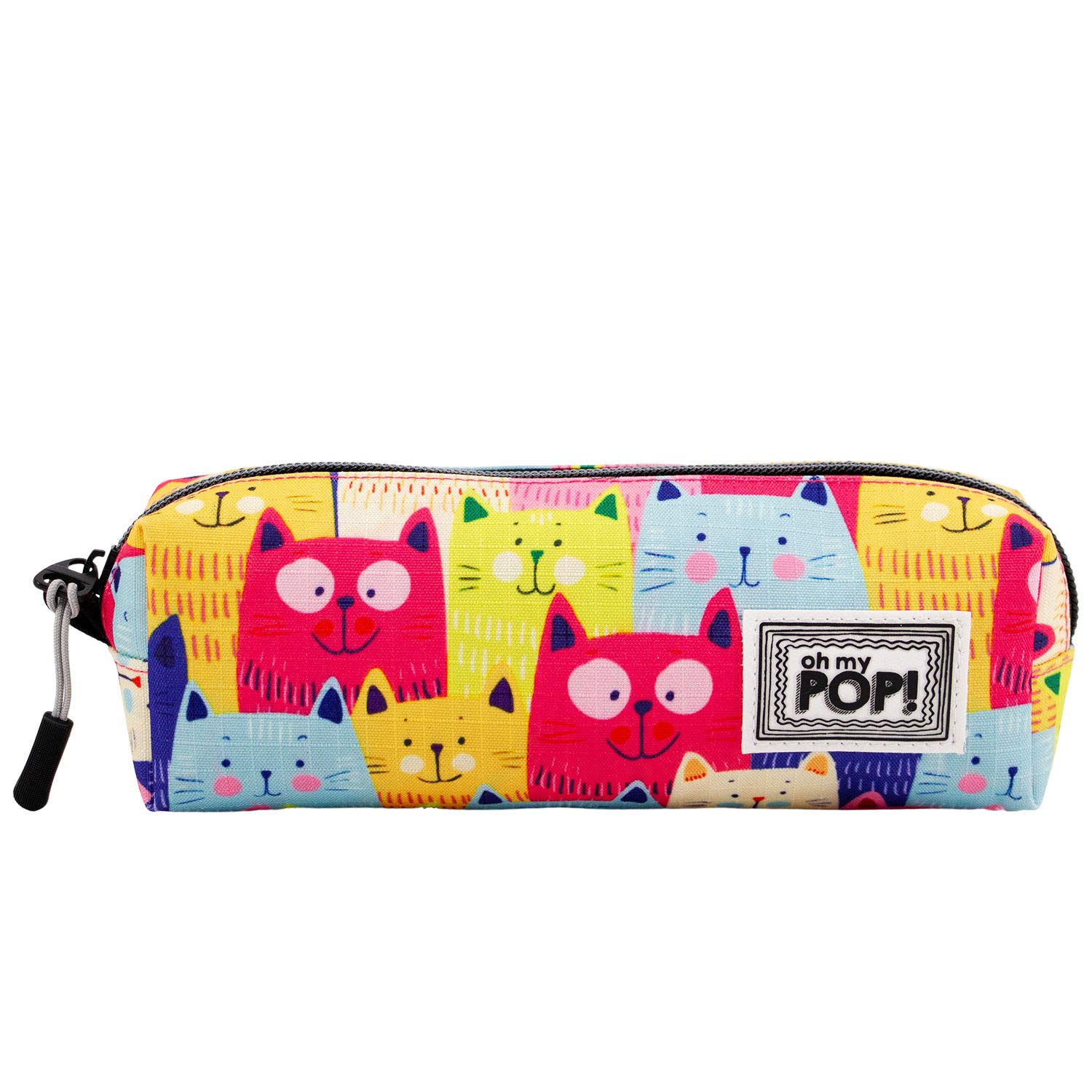 oh-my-pop-cats-hs-trousse-carr-multicolore-21-cm image 1