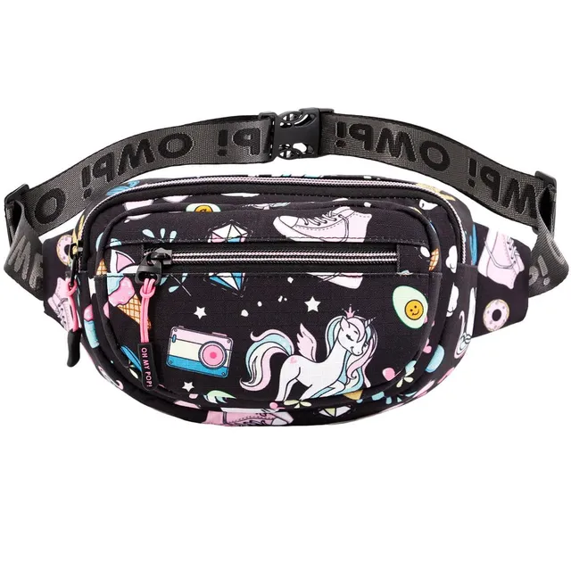 oh-my-pop-illusion-glaze-sac-banane-noir-120-cm image 1