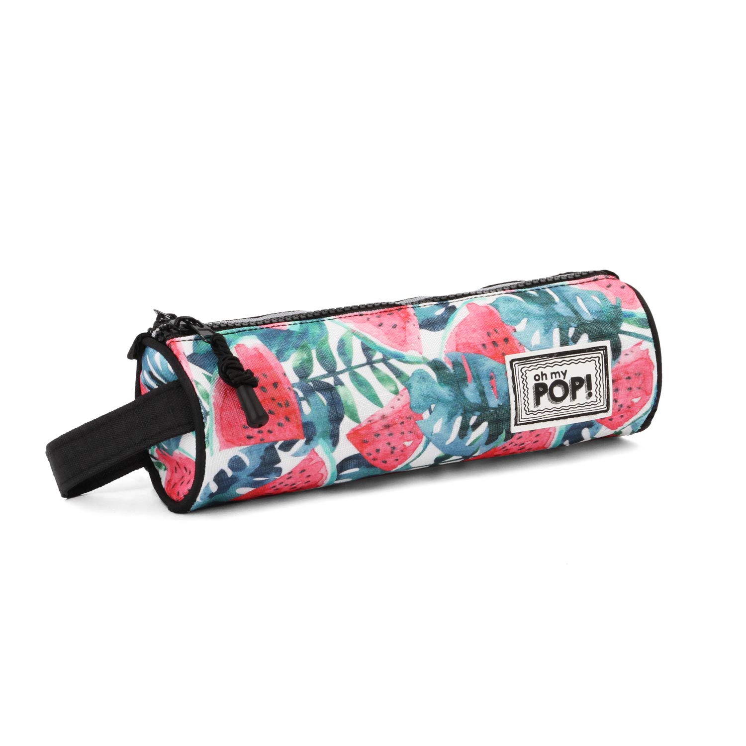oh-my-pop-watermelon-trousse-cylindre-triple-rouge image 1