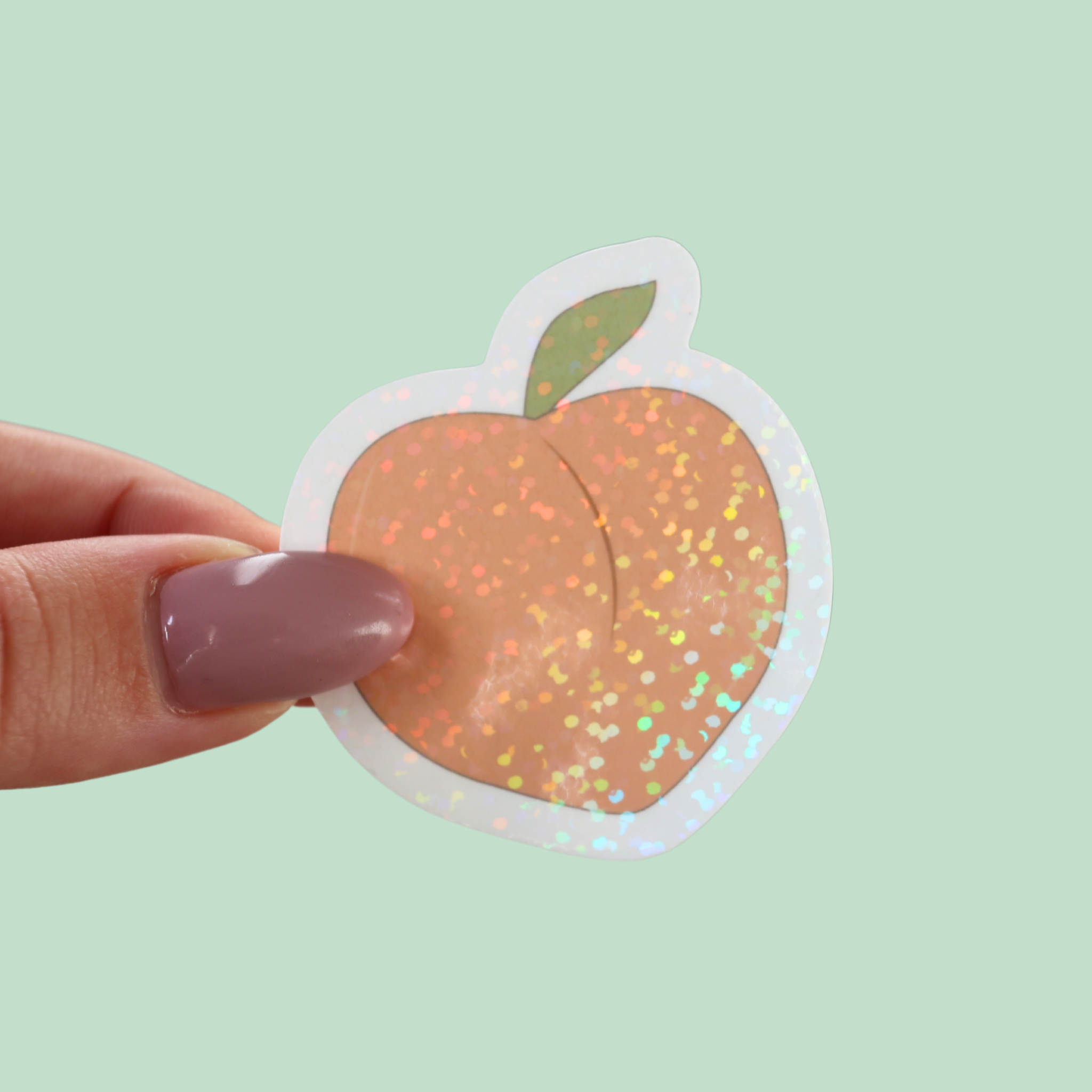 atelier-naholi-stickers-l-unit-p-che-sticker-holographique image 1