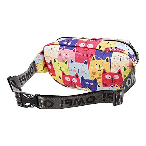 oh-my-pop-cats-glaze-sac-banane-multicolore-120-cm image 6