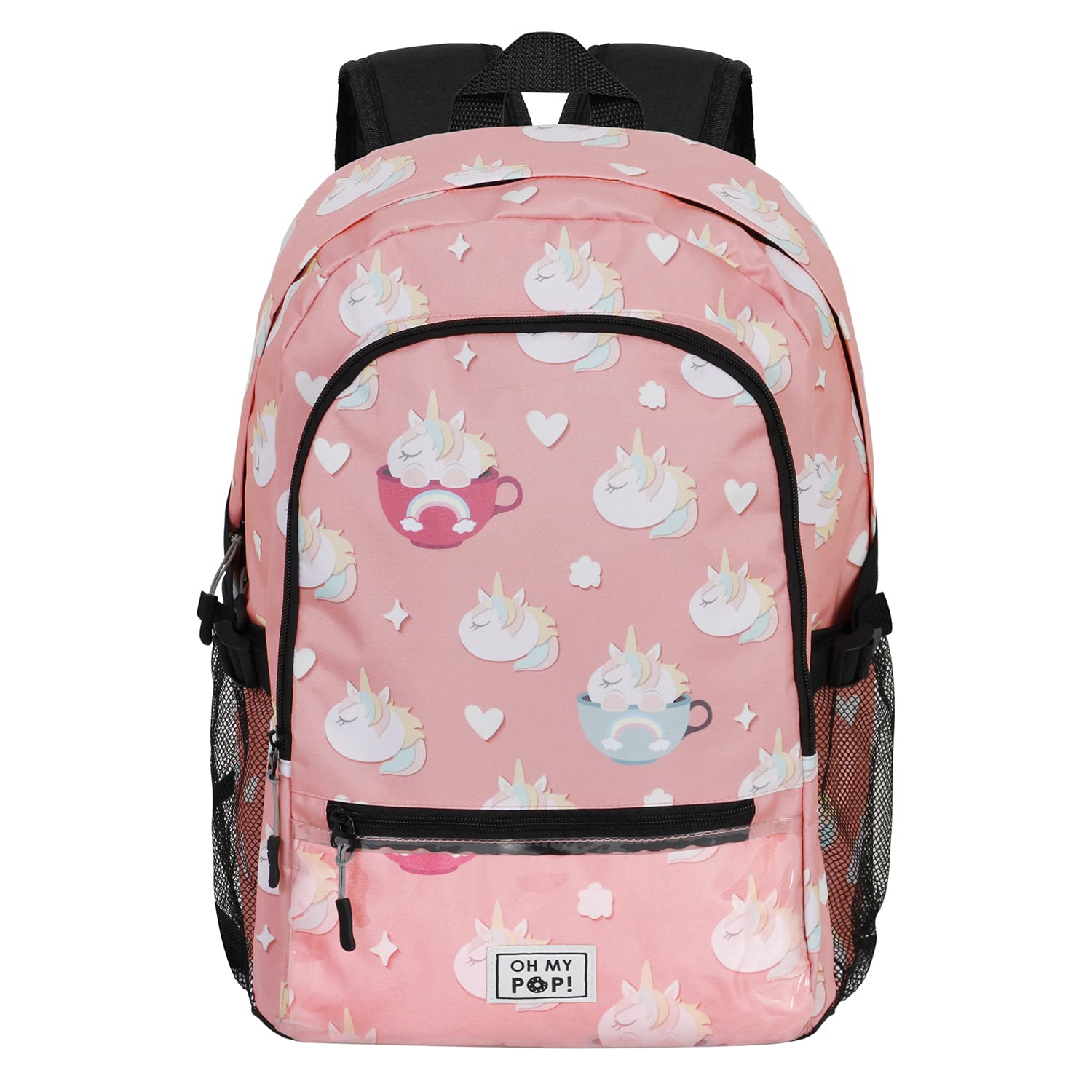 oh-my-pop-clear-cupnicorn-sac-dos-transparent image 2