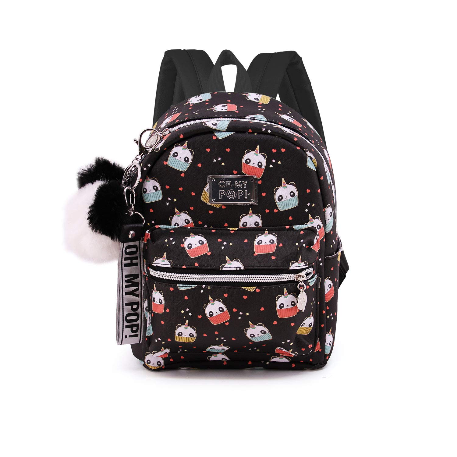 oh-my-pop-pandicorn-sac-dos-petit-noir-urbain image 2