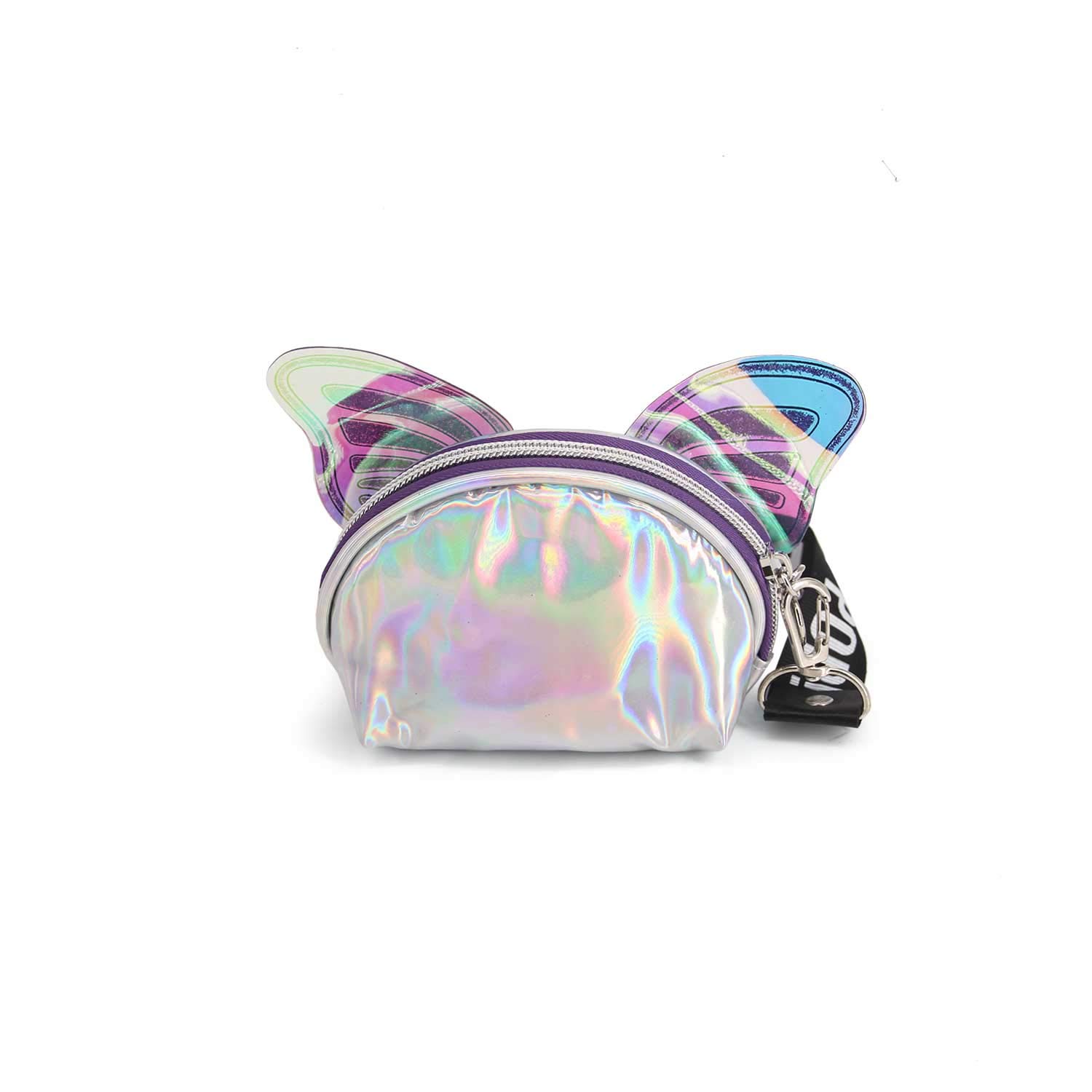 oh-my-pop-ailes-porte-monnaie-ovale-argent image 3