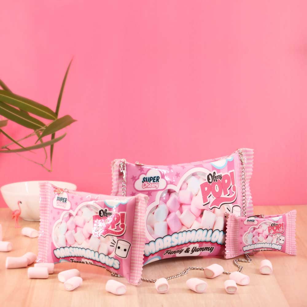 oh-my-pop-marshmallow-trousse-de-toilette-rose-24-cm image 6