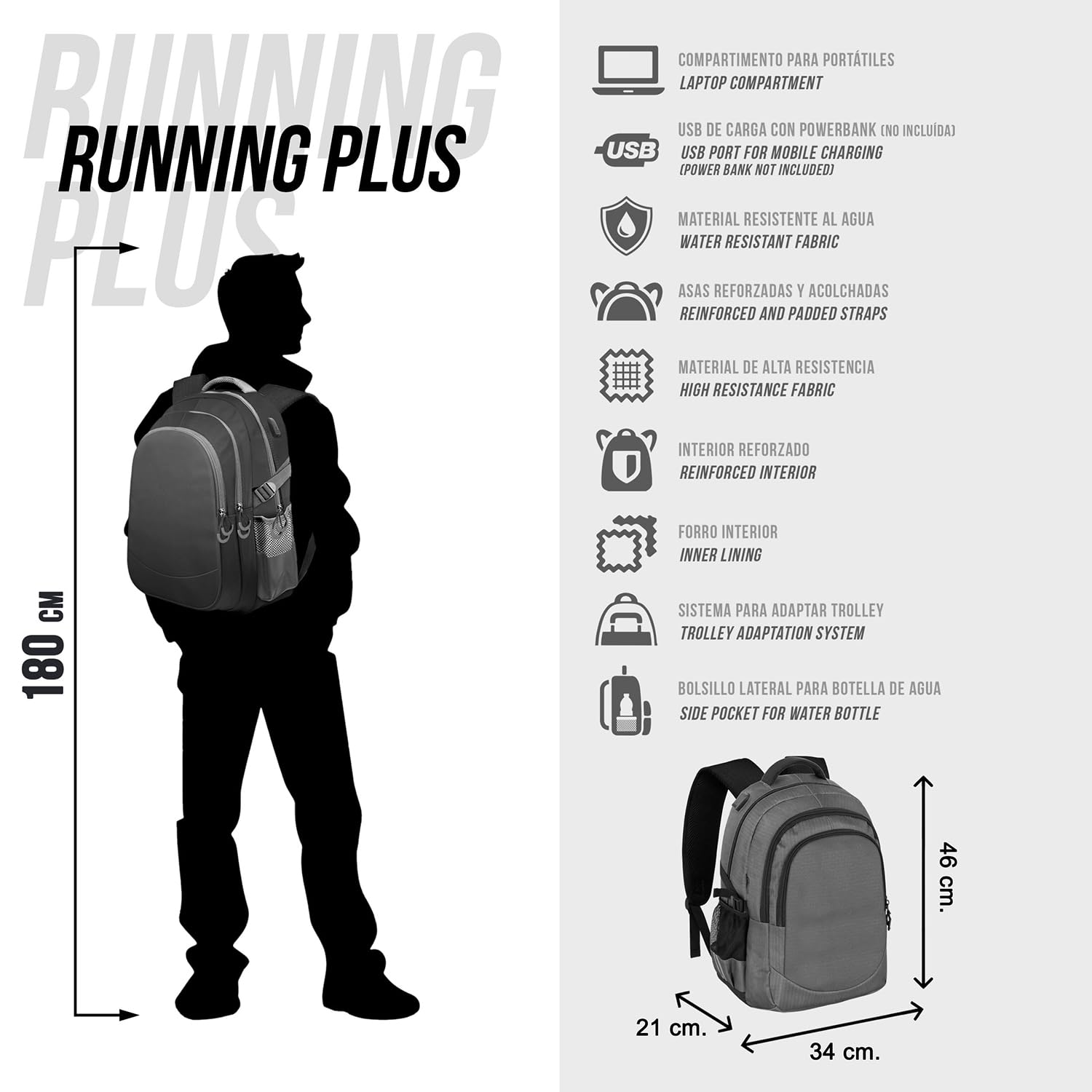 oh-my-pop-melty-melon-running-plus-sac-dos-vert-32-l image 5