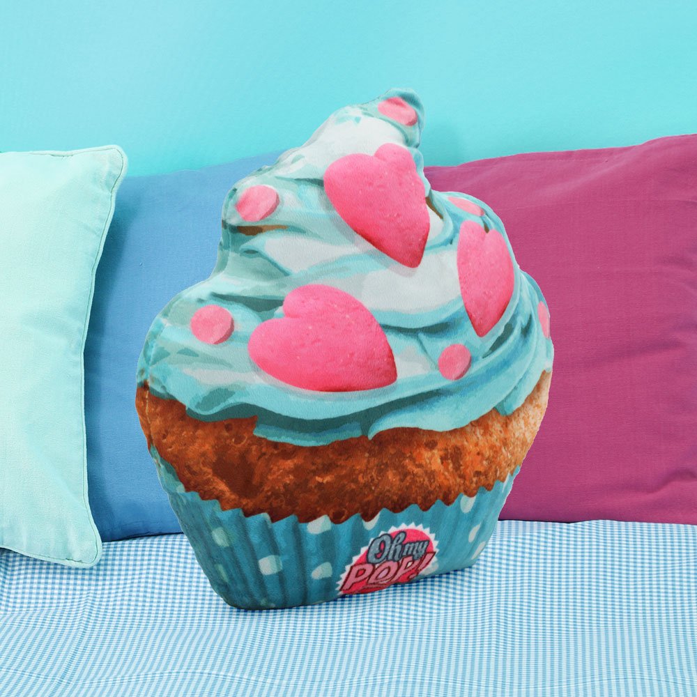 oh-my-pop-cupcake-ii-coussin-d-coratif-turquoise image 4