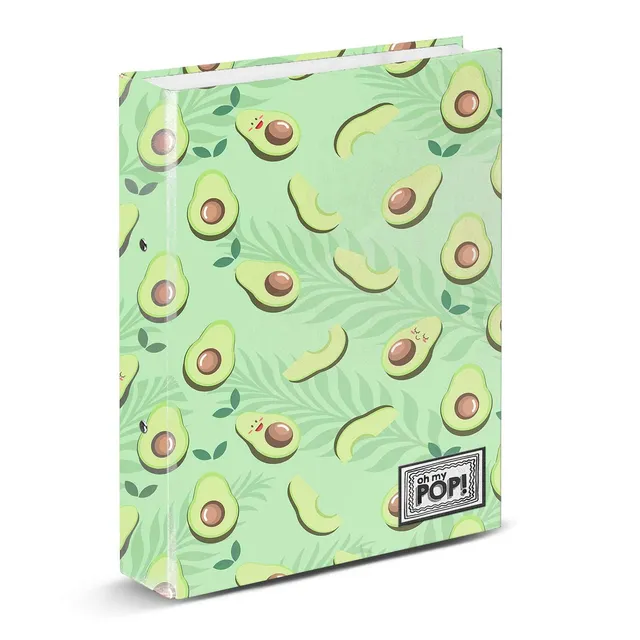 oh-my-pop-awacate-classeur-anneaux-a4-4-anneaux image 1